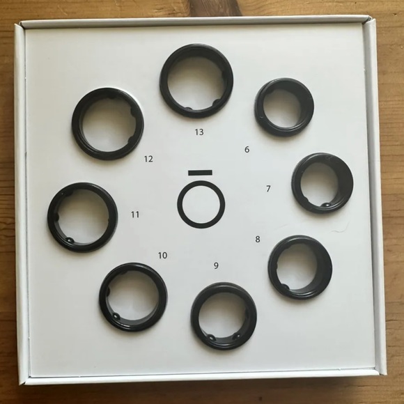 Oura Wearables Oura Ring Size Kit Generation 3 Sizes 63 Complete Set Jz98030 Poshmark